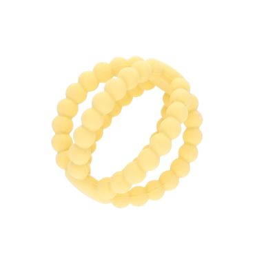 balle silicone jaune