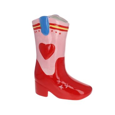 vase fleurs bottes santiag