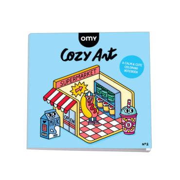 cahier de coloriage cozy art