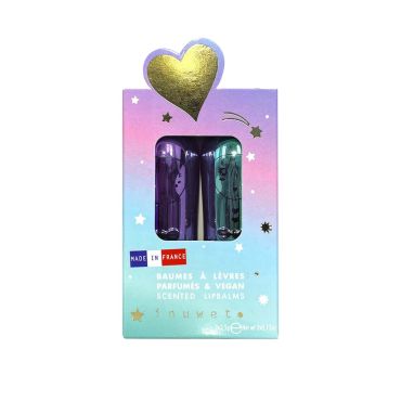 Coffret baumes à lèvres Rainbow édition Noël