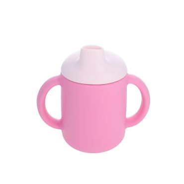 Gobelet avec anses pour bébé Joli Paon