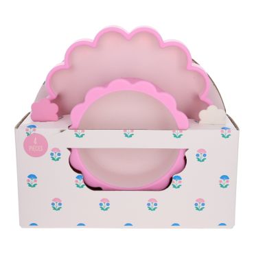 set premier repas silicone rose