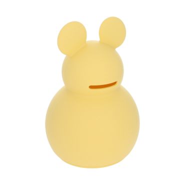 ma première tirelire souris jaune