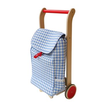 Chariot de courses en bois jouet enfant imitation