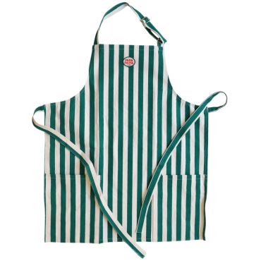 tablier cuisine rayures vertes dolce vita