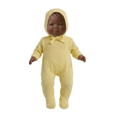 poupée rosie pyjama pointelle jaune