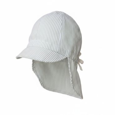 chapeau soleil bébé rayé