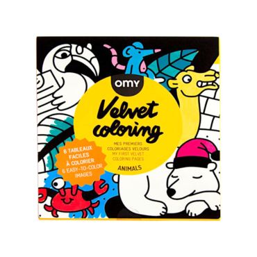 coloriage en velours animals