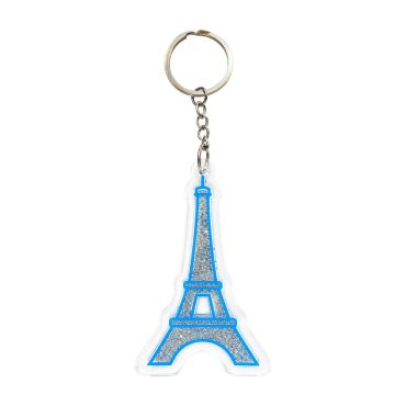 porte-clés paris tour eiffel bleu