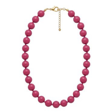 collier de perles rose