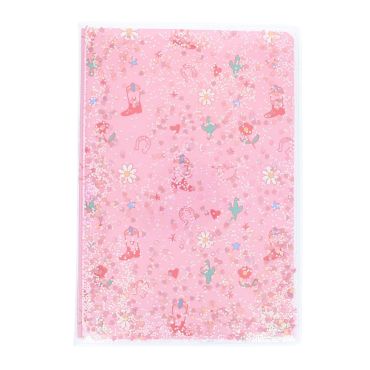 carnet à paillettes liquides