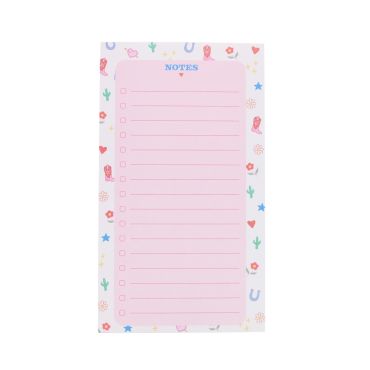 bloc notes listes rodeo disco