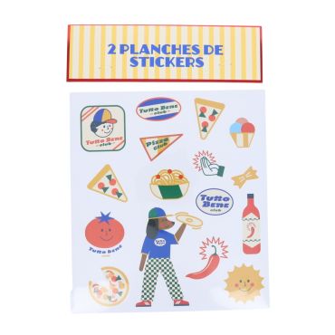 planches de stickers dolce vita