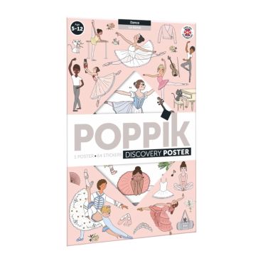 Poster XXL et stickers danse Poppik