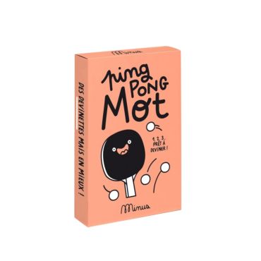 Jeu de cartes "Ping Pong Mot"