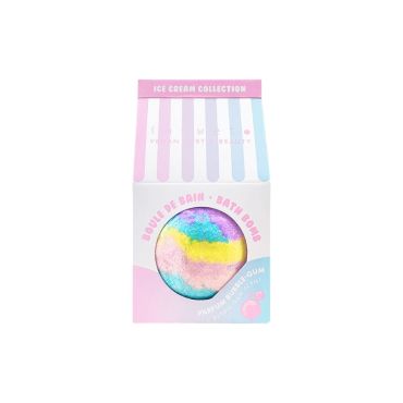 Boule de bain effervescente bubble gum