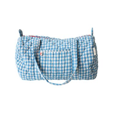 sac bowling bleu vichy chéri