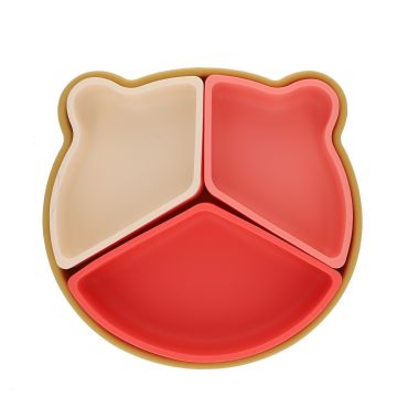 assiette bébé compartiments