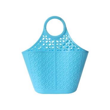 Panier shopping bleu