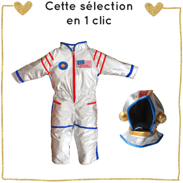 ensemble déguisement enfant astronaute