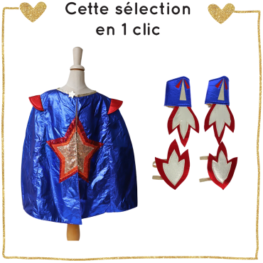ensemble déguisement super héros